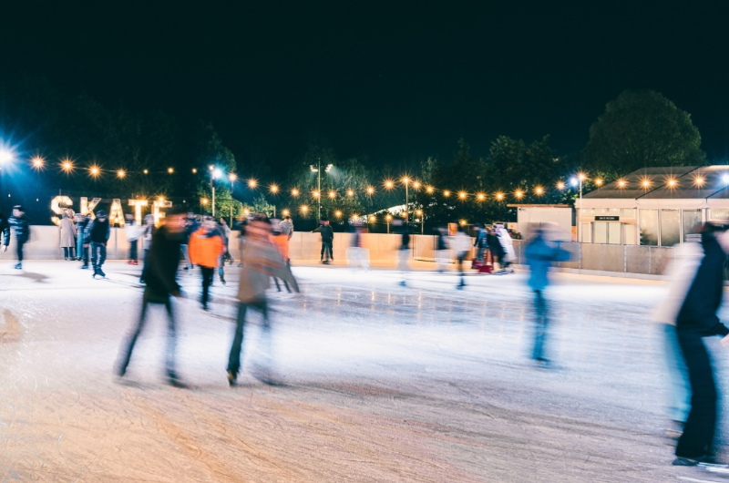 People Ice Skating