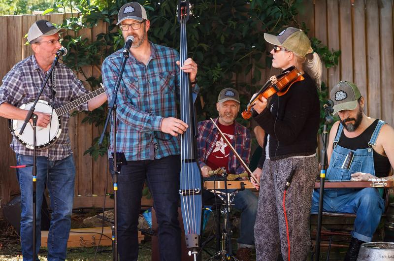 People playing instruments