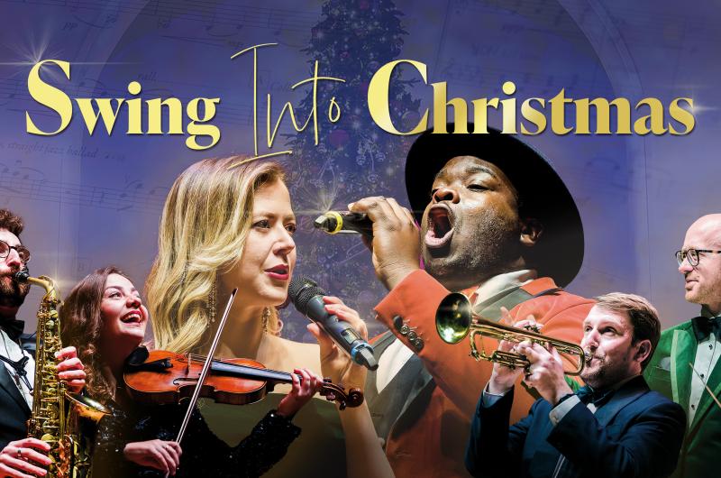 Swing Into Christmas marketing ad