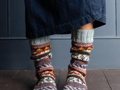 festive socks