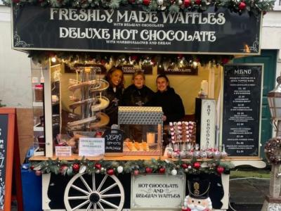 Waffles & Chocolate Cart
