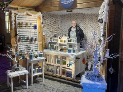 Pacific Calm chalet set up 