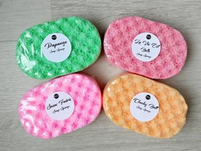 Colourful soap bars