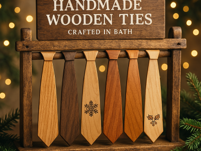wooden ties!