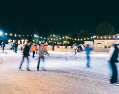People Ice Skating