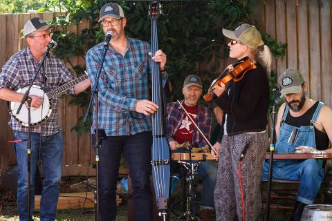 People playing instruments