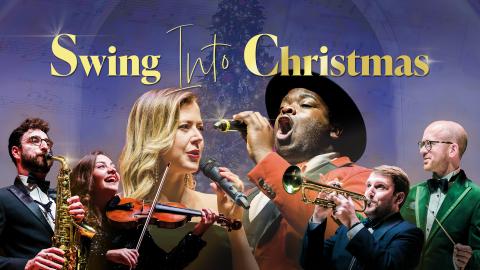 Swing Into Christmas marketing ad