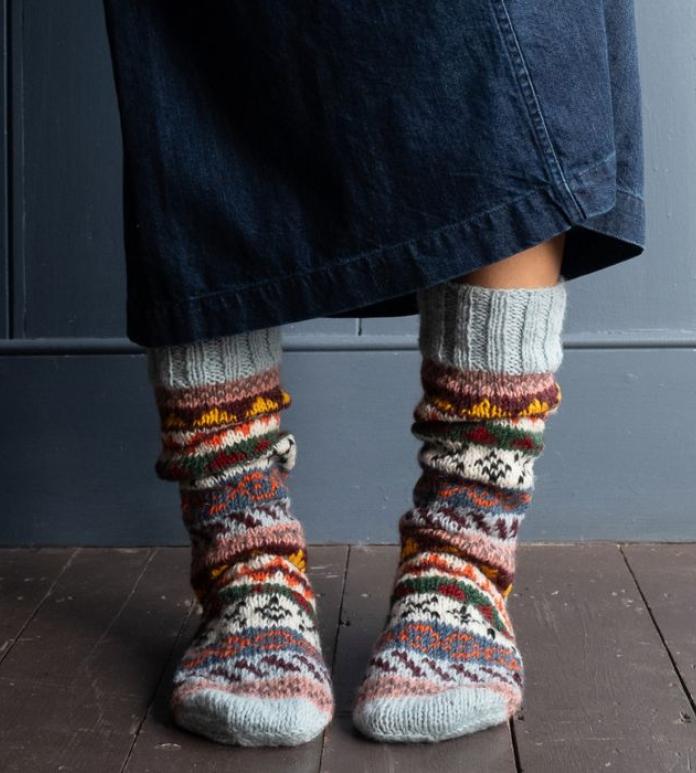 festive socks