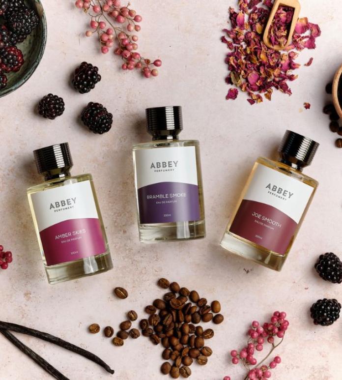 selection of perfumes