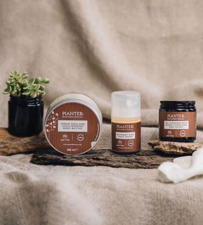 assortment of skincare