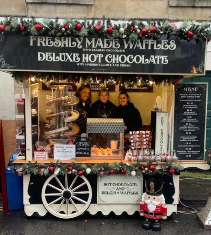 Waffles & Chocolate Cart
