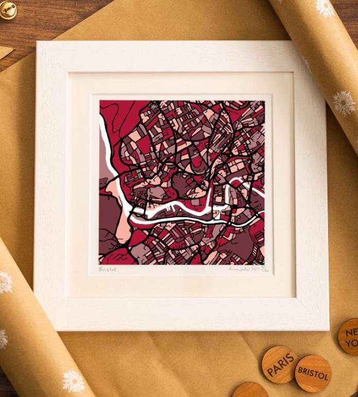 Local Map Art