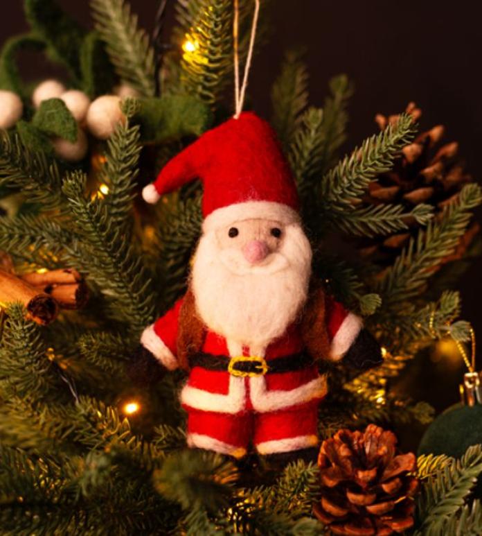 Felt Santa Decoration