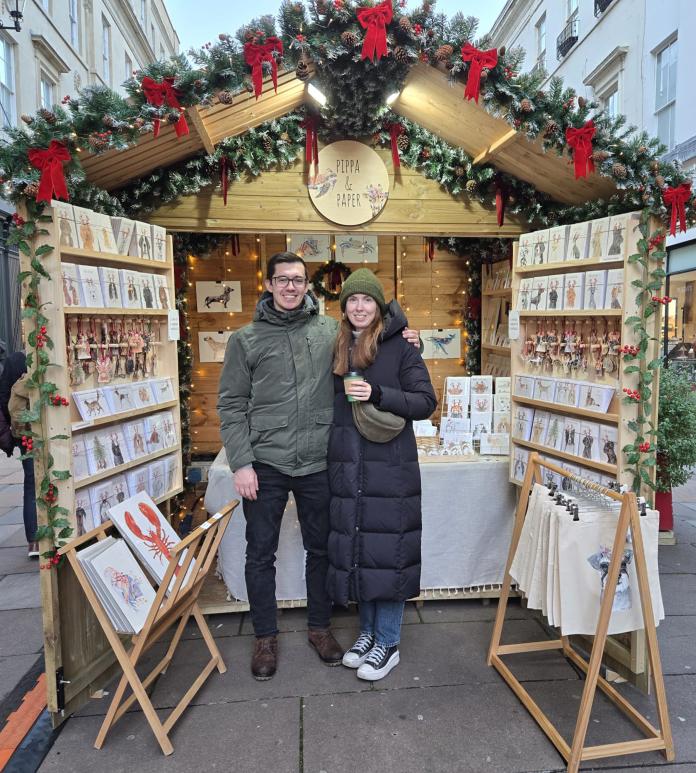 Chalet at Bath Christmas Market