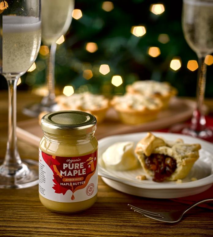 Maple butter on a table