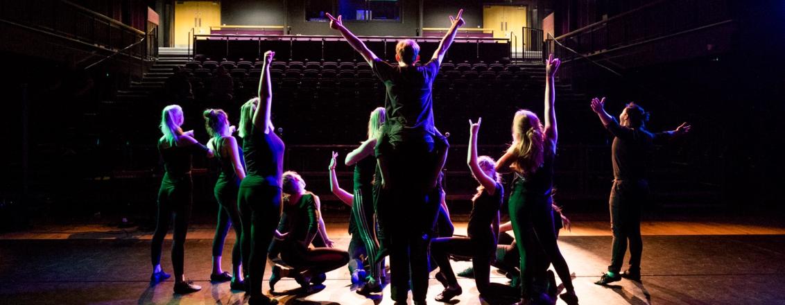 A theatre performance