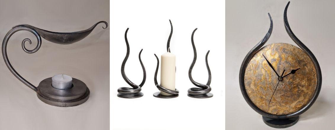 Iron display pieces